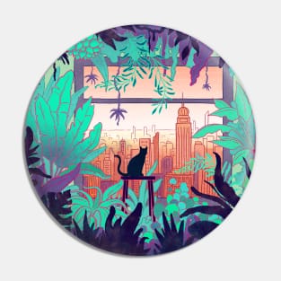 City Tiger Pin