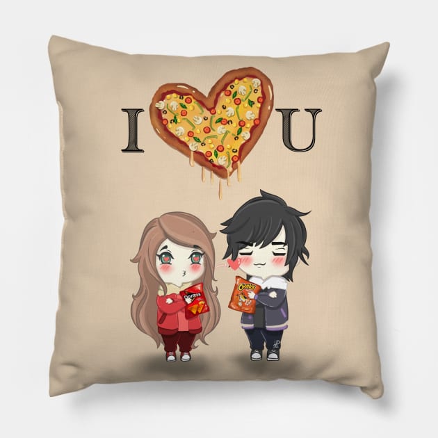 I love U Pillow by UZdesigns