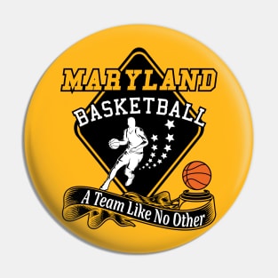 MARYLAND BASKETBALL | 2 sided Pin