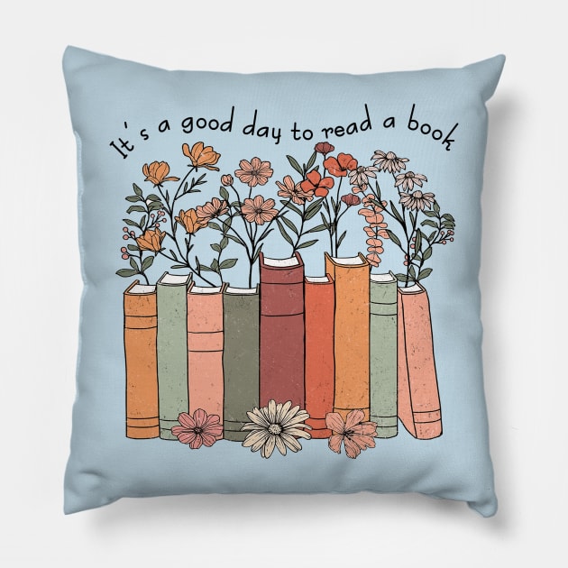 It's a good day to reading a book Pillow by MasutaroOracle