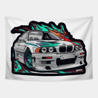 German Car art Tapestry