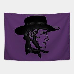 Western Era - Cowboy with Hat Tapestry