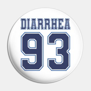 DIARRHEA '93 (vers. B) Pin