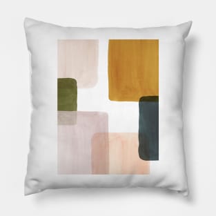 Abstract color blocks Pillow