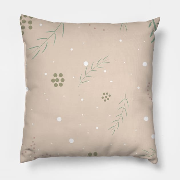 Spruce Pattern Pillow by Kristina Stellar Scandinavian Land