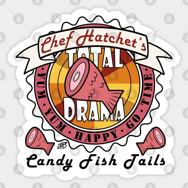 Candy Fish Tails! - Total Drama - Sticker