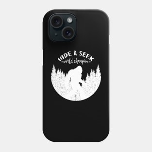 Bigfoot Hide And Seek Phone Case