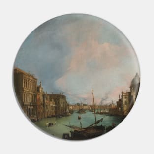 The Grand Canal in Venice with the Palazzo Corner Ca'Grande by Canaletto Pin