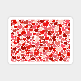 Hearts Design Magnet