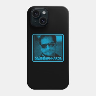 Dale Earnhardt DE aesthetic turquoise blue color Phone Case