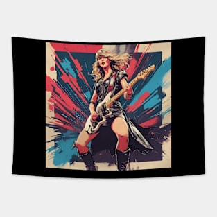 Taylor Swift vintage dnd style art Tapestry