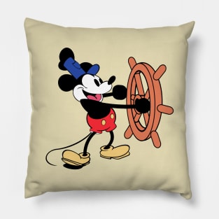 Steamboat Willie Pillow