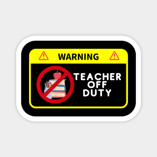 Teacher Resting Magnet