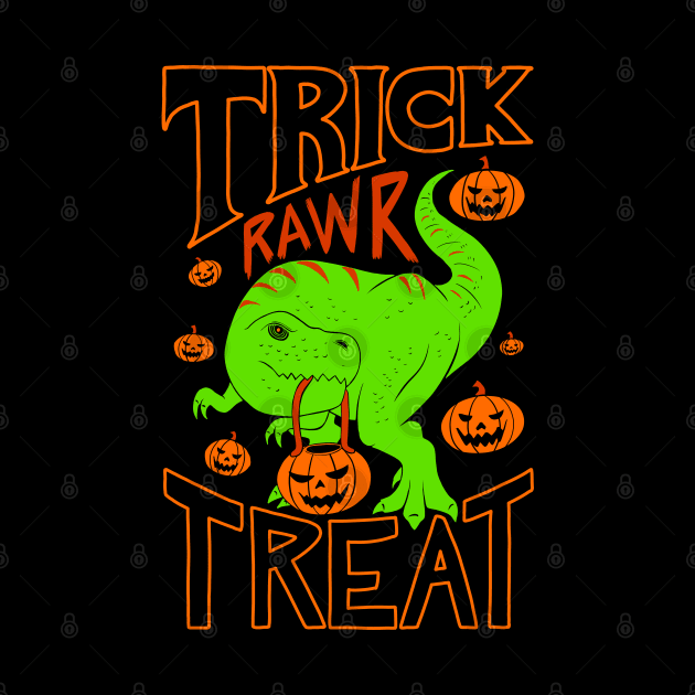 Trick Rawr Treat by Sachpica