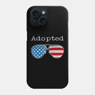 USA PILOT GLASSES ADOPTED Phone Case