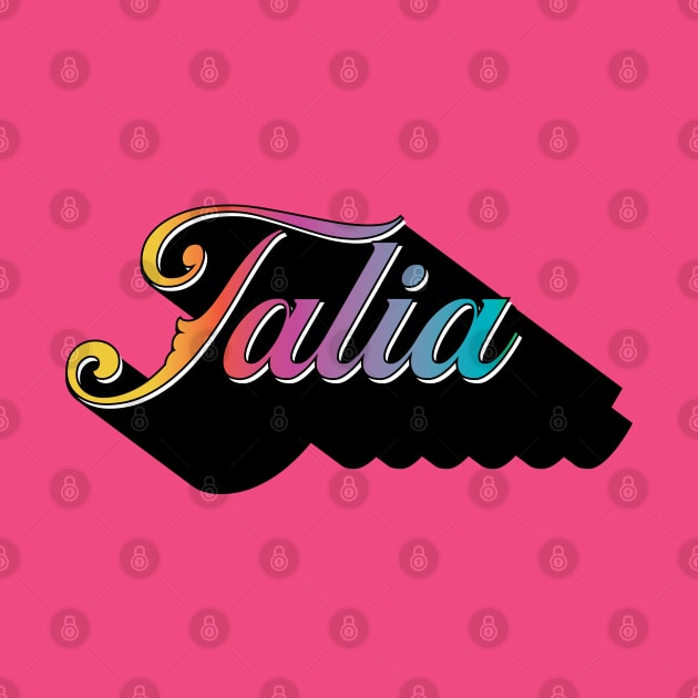 Talia Name by melenmaria