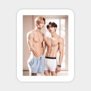 Korean Gay Couple Magnet