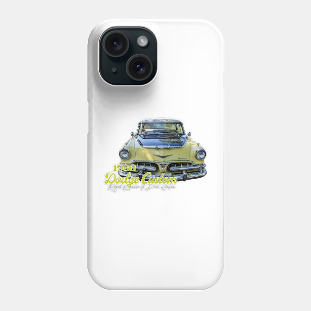 1956 Dodge Custom Royal Lancer 4 Door Sedan Phone Case by Gestalt Imagery