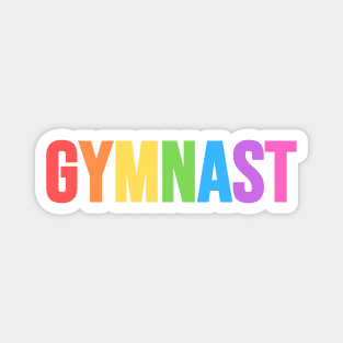 GYMNAST (Pastel Rainbow) Magnet