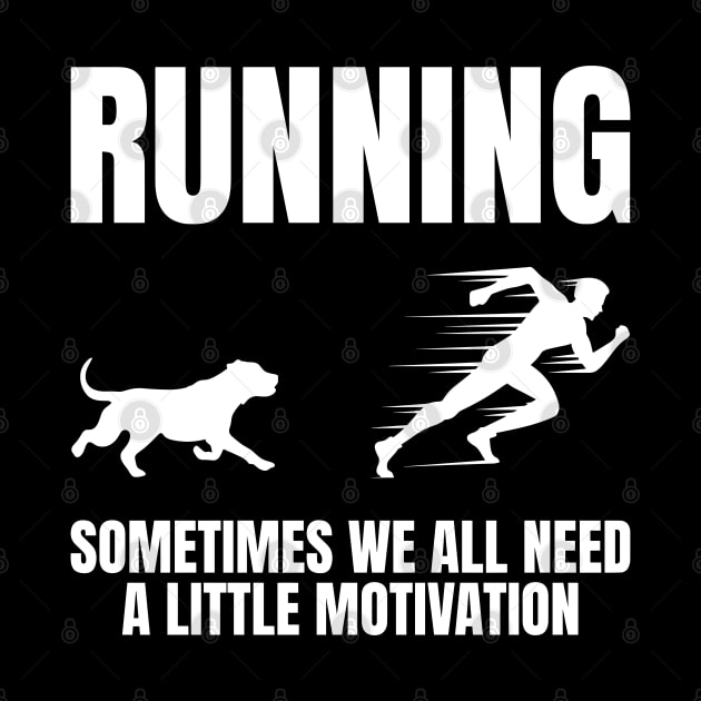 Running Motivation Dog Chase Funny American Pit Bull Terrier Tee by Shopinno Shirts