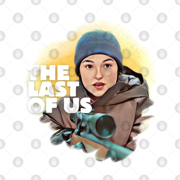 the last of us tv series " TLOU " tshirt sticker etc. design by ironpalette by ironpalette