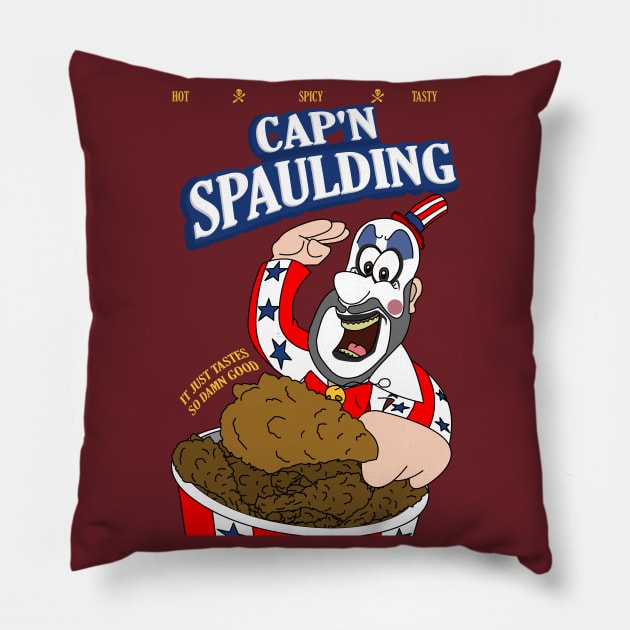 Cap'n Spaulding Pillow by NGM