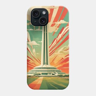 Brasilia Brazil Vintage Tourism Travel Poster Phone Case