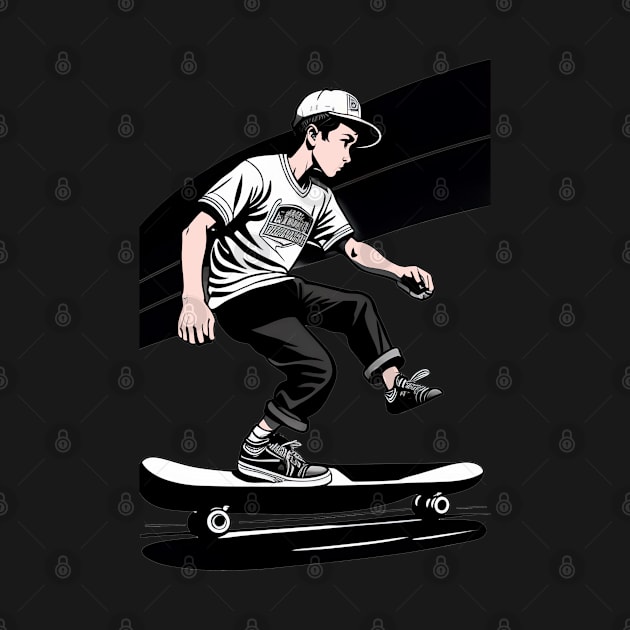 Skateboarder by ArtShare