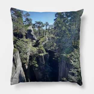 Crater in the forest Pillow