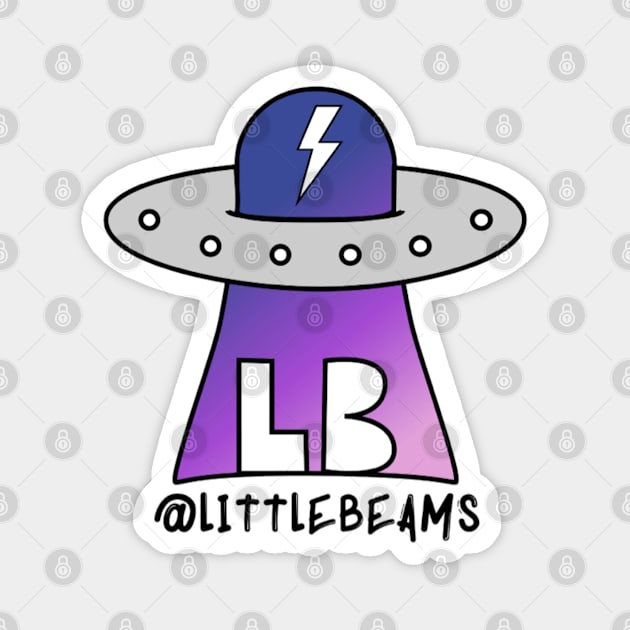 Little Beams Logo w/ Name Magnet by littlebeams