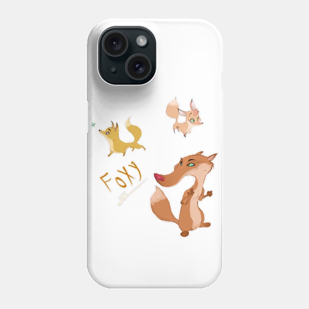 foxy Phone Case by yuvhermon