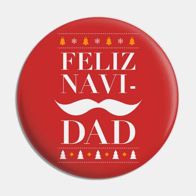 Feliz Navi-DAD Pin by verde