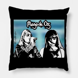 Portrait of Mago de Oz Pillow