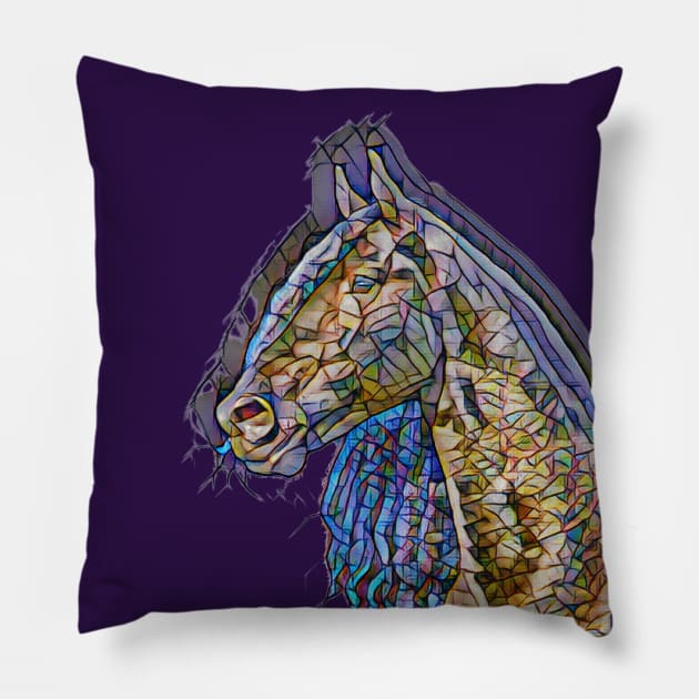 Black Beauty Pillow by Silver Lining Gift Co.