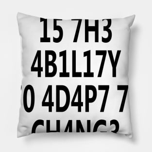 Brilliant phrases of great people Pillow