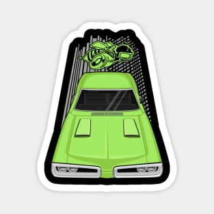 Dodge Coronet Super Bee 1970 - light green Magnet