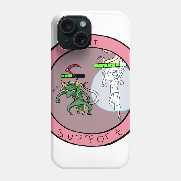 Report Support Phone Case by Yamikoneko