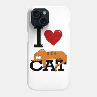 i Love Cat Phone Case