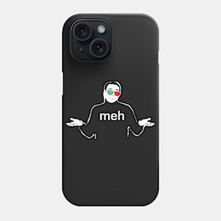 The meh ultra slacker shrugs Phone Case