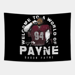 Daron Payne Washington World Of Payne Tapestry