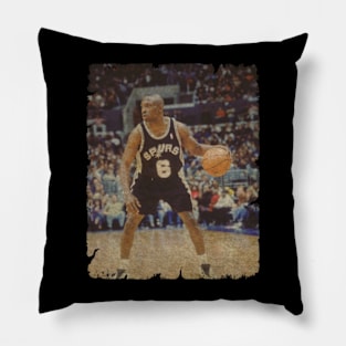 Avery Johnson #6 in San Antonio Spurs Pillow