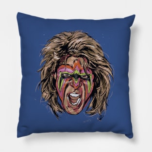 Ultimate Warrior Scream Pillow