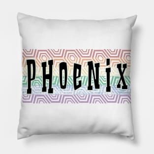 LGBTQ PATTERN AMERICA PHOENIX Pillow