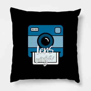 lens ninja Pillow