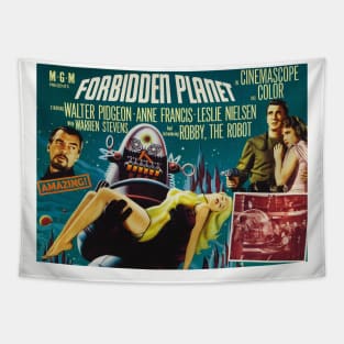 Forbidden Planet Poster #2 Tapestry