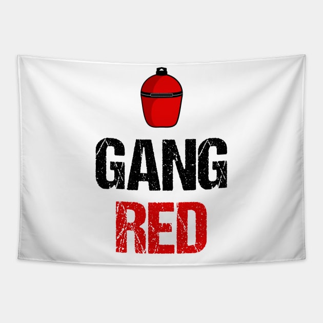 Gang Red BBQ Tapestry by nickmelia18