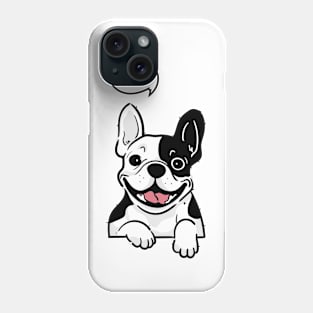 Dog says no Phone Case