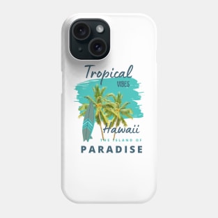 Tropical summer Hawaii beach Phone Case