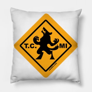 michigan dogman Pillow