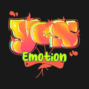 Yes Emotion Orange T-Shirt
